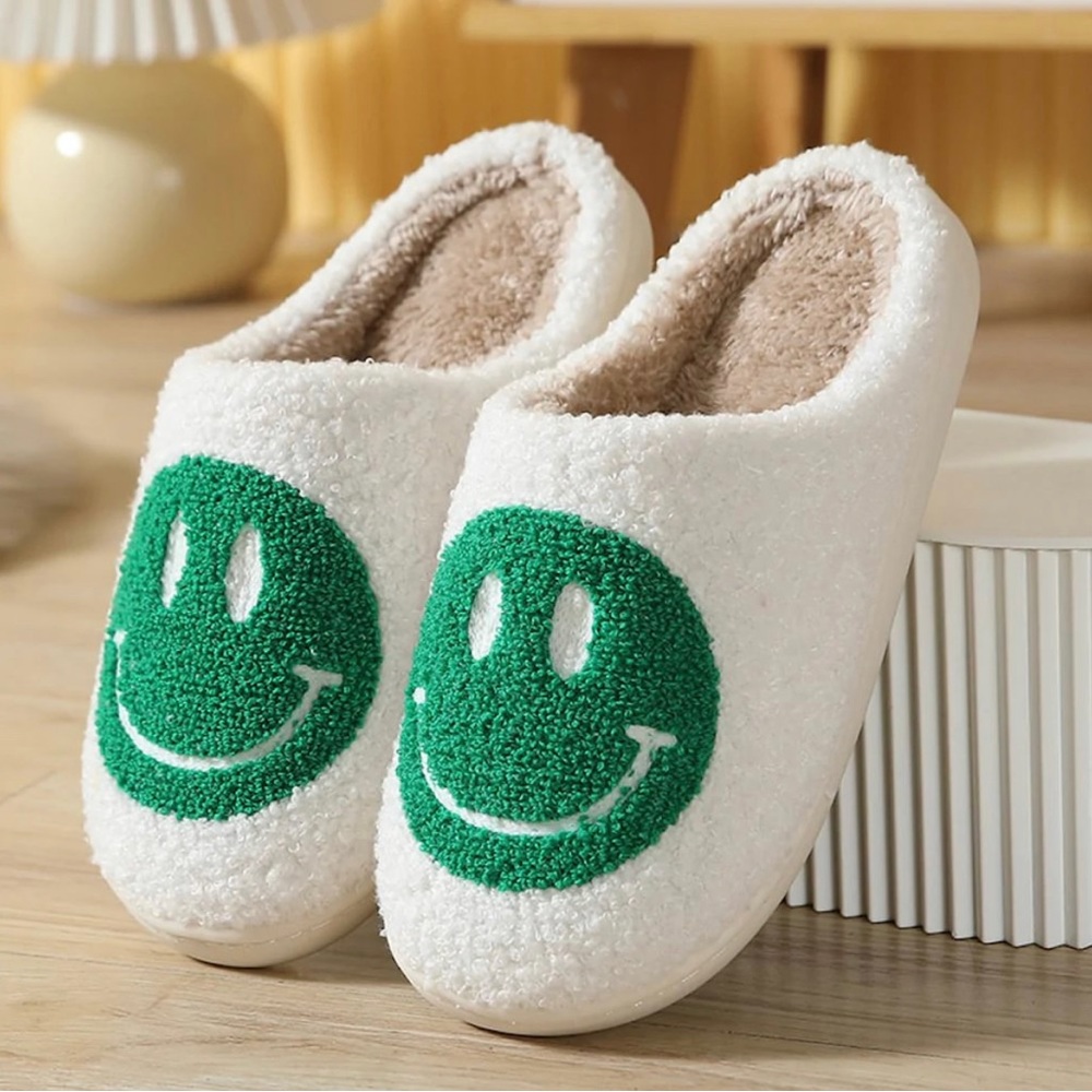Smiley Face Slippers